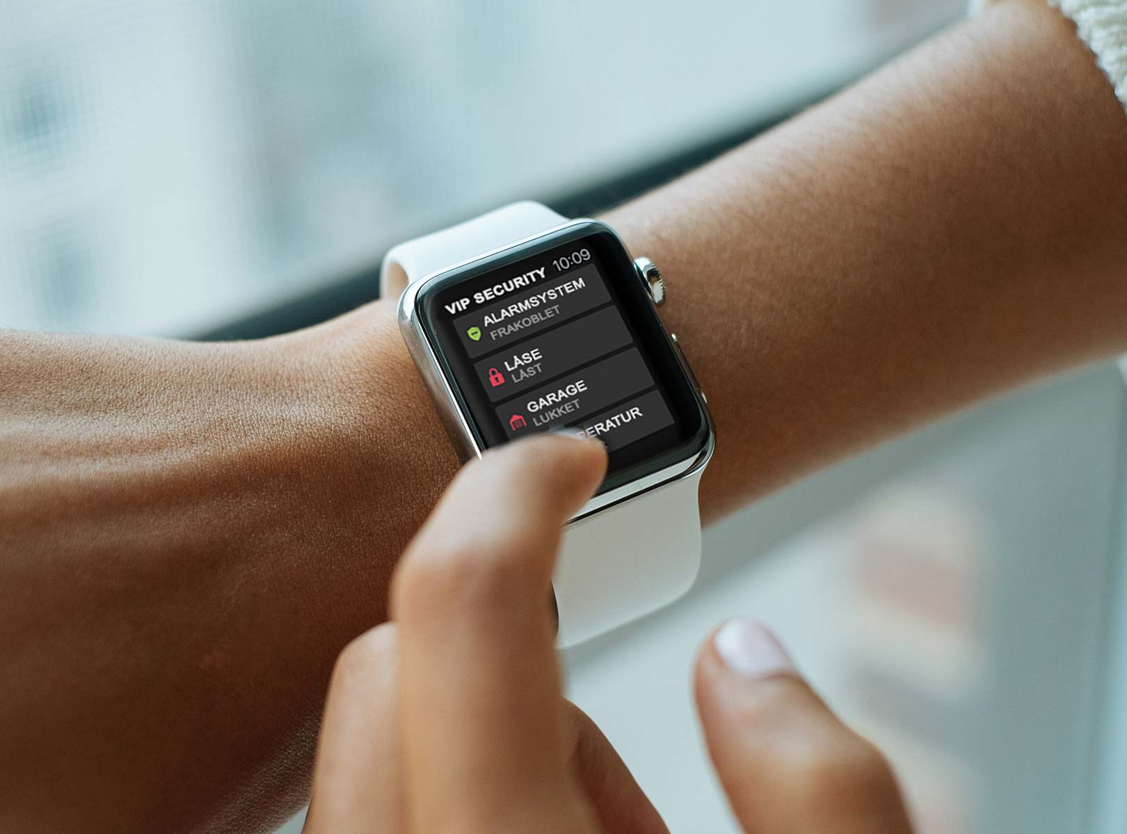 Smart ur betjening 